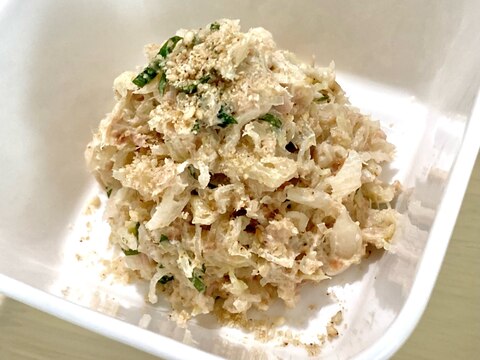 ⭐簡単副菜⭐キャベツの梅しそツナマヨサラダ